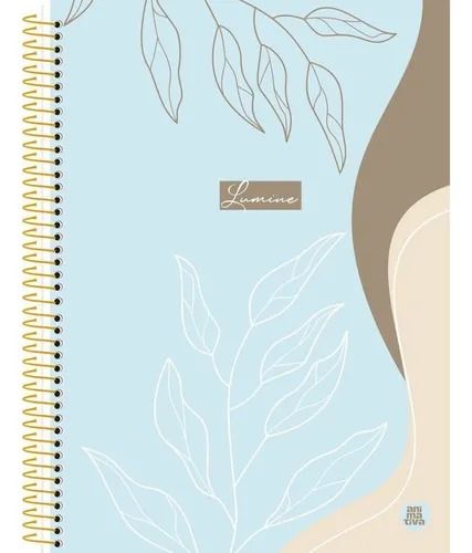 CADERNO 10X1 CAPA DURA LUMINE 